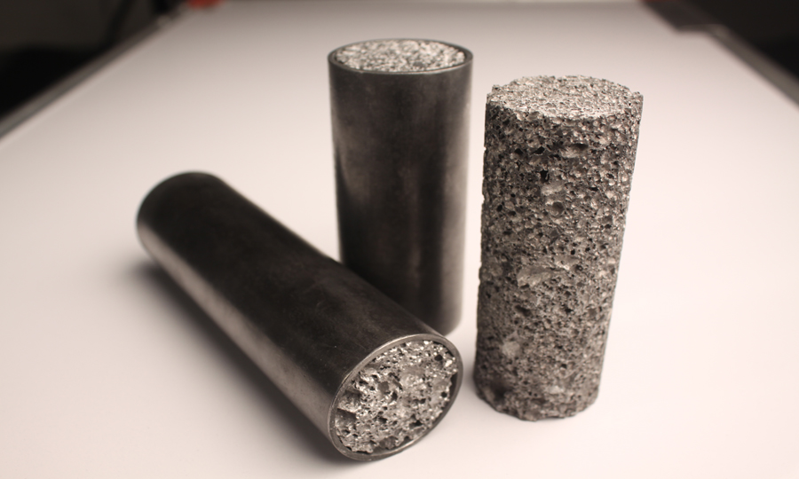 Aluminium closed cell foam